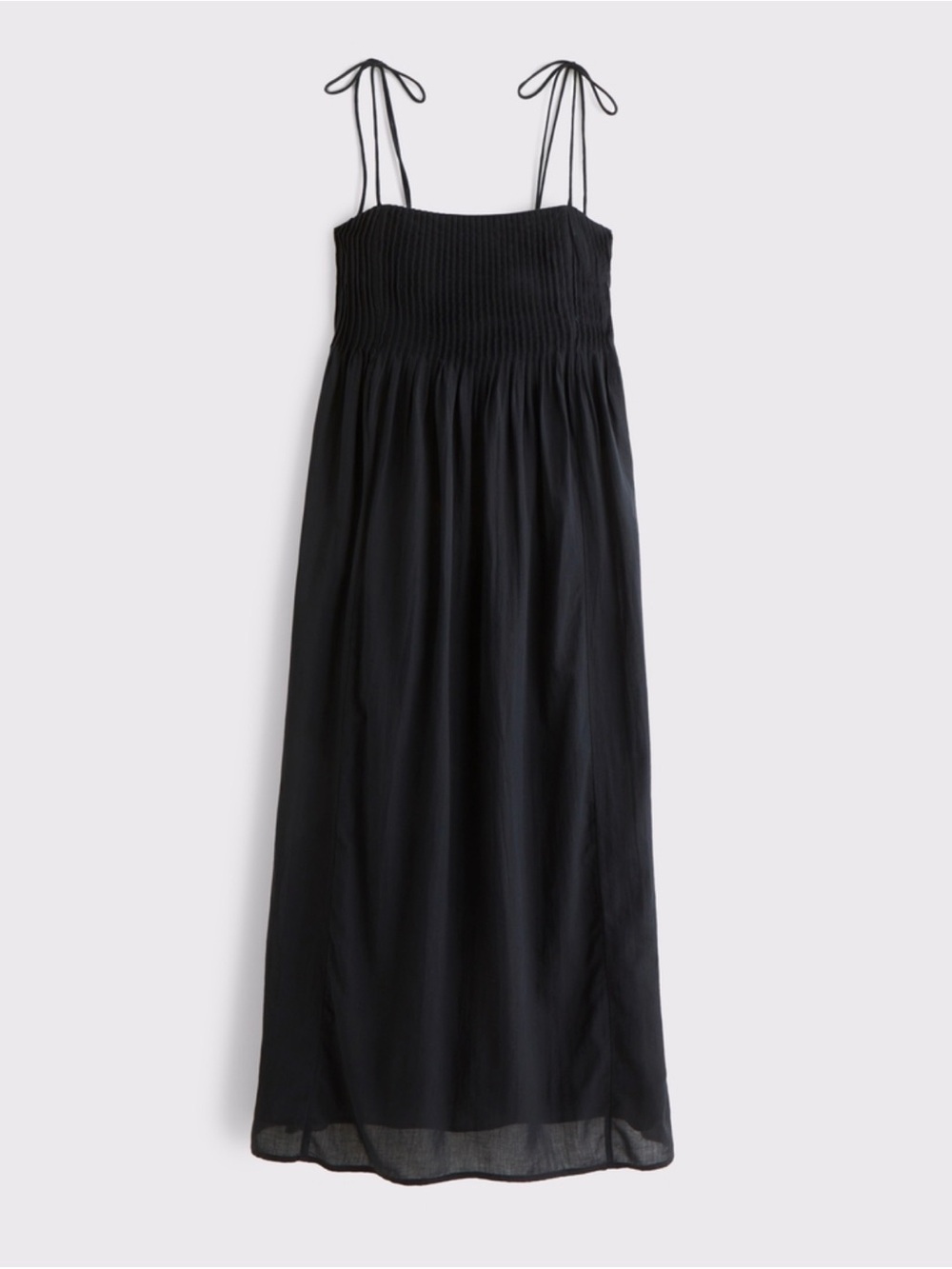 Abercrombie Pintuck Flowy Maxi Dress